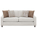 Christine Upholstered Sloped Arm Sofa Beige