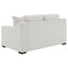 Ashlyn Fabric Upholstered Track Arm Loveseat Sand