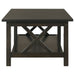 Rachelle 3-piece Rectangular Coffee Table Set Deep Merlot