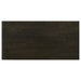Rachelle 3-piece Rectangular Coffee Table Set Deep Merlot