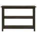 Rachelle 2-shelf Wood Entryway Console Table Deep Merlot