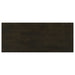 Rachelle 2-shelf Wood Entryway Console Table Deep Merlot