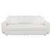 Jacana Corduroy Upholstered Dual Power Chaise Sofa Ivory