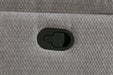 Gilson Chenille Upholstered Reclining Loveseat Grey