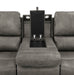 Brickston 3-piece Triple Power Reclining Sofa Set Charcoal