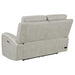 Brickston 2-piece Triple Power Reclining Sofa Set Grey