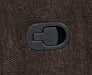 Navarro Chenille Upholstered Reclining Loveseat Dark Brown