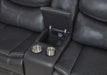 Sycamore Upholstered Power Reclining Sectional Sofa Grey