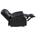 Camila 3-piece Upholstered Reclining Sofa Set Black