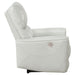 Greenfield Upholstered Power Recliner Chair Dove Grey