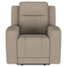 Brentwood 3-piece Upholstered Reclining Sofa Set Taupe