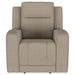 Brentwood 3-piece Upholstered Reclining Sofa Set Taupe