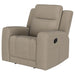 Brentwood Upholstered Recliner Chair Taupe