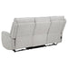 Sylmar 2-piece Chenille Power Reclining Sofa Set Dove Grey