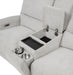 Sylmar 2-piece Chenille Power Reclining Sofa Set Dove Grey