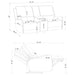 Sylmar 3-piece Chenille Power Reclining Sofa Set Dove Grey