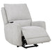 Sylmar Chenille Upholstered Dual Power Lift Recliner Dove Grey