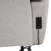 Sylmar Chenille Upholstered Power Recliner Dove Grey