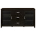 Lewes 2-door Engineered Wood 60-inch TV Stand Cappuccino