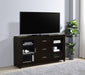 Lewes 2-door Engineered Wood 60-inch TV Stand Cappuccino