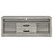 Burke 3-piece 59-inch TV Entertainment Center Grey Driftwood