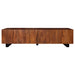 Trask 86-inch Wood TV Stand Media Console Mango Brown