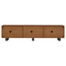 Trask 86-inch Wood TV Stand Media Console Mango Brown