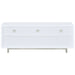 Casey 2-drawer Engineered Wood 60-inch TV Stand White