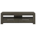 Elkton 2-drawer Engineered Wood 59-inch TV Stand Weathered Grey