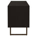 Marsden 2-door Mango Wood 70-inch TV Stand Charcoal Black