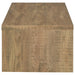 Lynette 2-piece Rectangular Coffee and End Table Set Mango