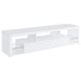 Jude 2-drawer Engineered Wood 71-inch TV Stand High Gloss White