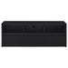 Rutland 59-inch 3-drawer TV Stand Media Console Black