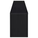 Rutland 78-inch 3-drawer TV Stand Media Console Black