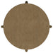Arini 2-piece Round Coffee and End Table Set Sand Wash