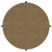 Arini 2-piece Round Coffee and End Table Set Sand Wash
