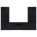 Winfield 60-inch 2-door TV Stand Media Console Black