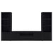 Winfield 78-inch 2-door TV Stand Media Console Black