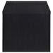 Knapp Engineered Wood Square Side End Table Black