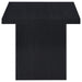 Max 2-piece Rectangular Coffee and End Table Set Black