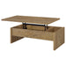 Canoga 3-piece Lift Top Cocktail Coffee Table Set Mango