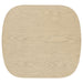 Kailani 2-piece Coastal Coffee and End Table Set Beige Oak