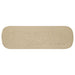 Kailani Coastal Sofa Console Table with Shelf Beige Oak