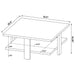 Dawn 3-piece Round Coffee and End Table Set Mango Brown