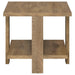 Dawn 3-piece Round Coffee and End Table Set Mango Brown
