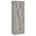 Burke 4-shelf Engineered Wood Media Tower Grey Driftwood