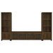 Sachin 3-shelf Engineered Wood Media Tower Dark Pine