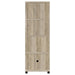 Sachin 3-shelf Engineered Wood Media Tower Distressed Pine