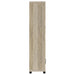 Sachin 3-shelf Engineered Wood Media Tower Distressed Pine