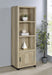Sachin 3-shelf Engineered Wood Media Tower Distressed Pine